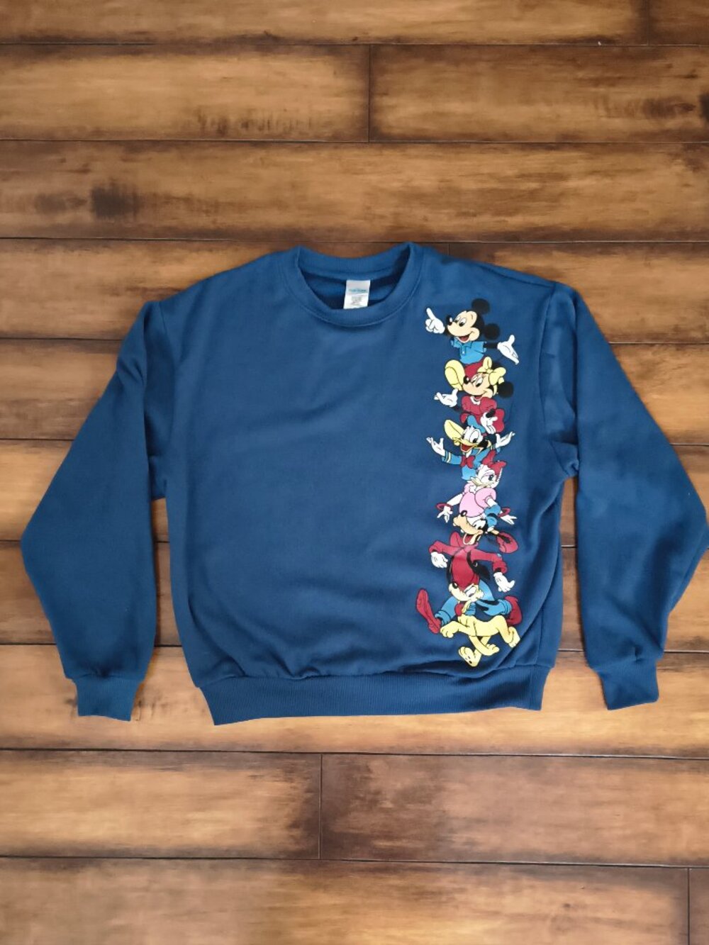 Disney Mickey & Friends Crewneck Sweatshirt Blue Size XS/XCH